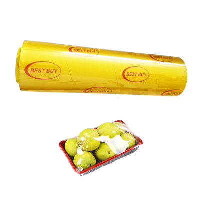 Anti Tarnishing Food Moisture Proof Cling Film Transparent PVC Sticky Stretch Cling Film