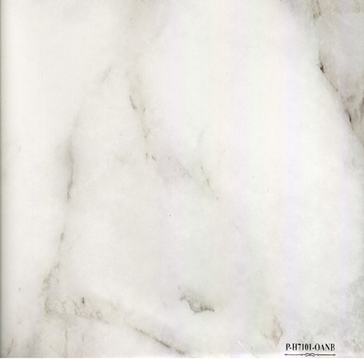 Non Self Adhesive High Glossy Marble Style Decorative MDF PVC Film Shrink For Furniture Vacuum Press Film