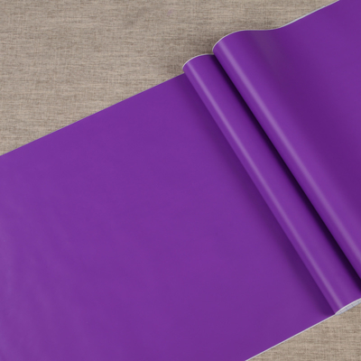 Jinyi 5553 Handcraft Waterproof Purple Wall Furniture Gift Book Cover Solid Simple Home Decor PVC Material Sticker