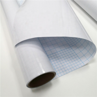 Wholesale 90gsm PVC Moisture Proof Transparent Self Adhesive Glossy Soft Shielding Film Cold Lamination Protection